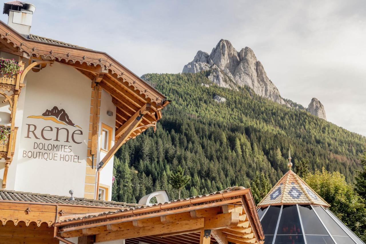 Rene Dolomites Boutique Hotel Поцца-ди-Фасса Экстерьер фото
