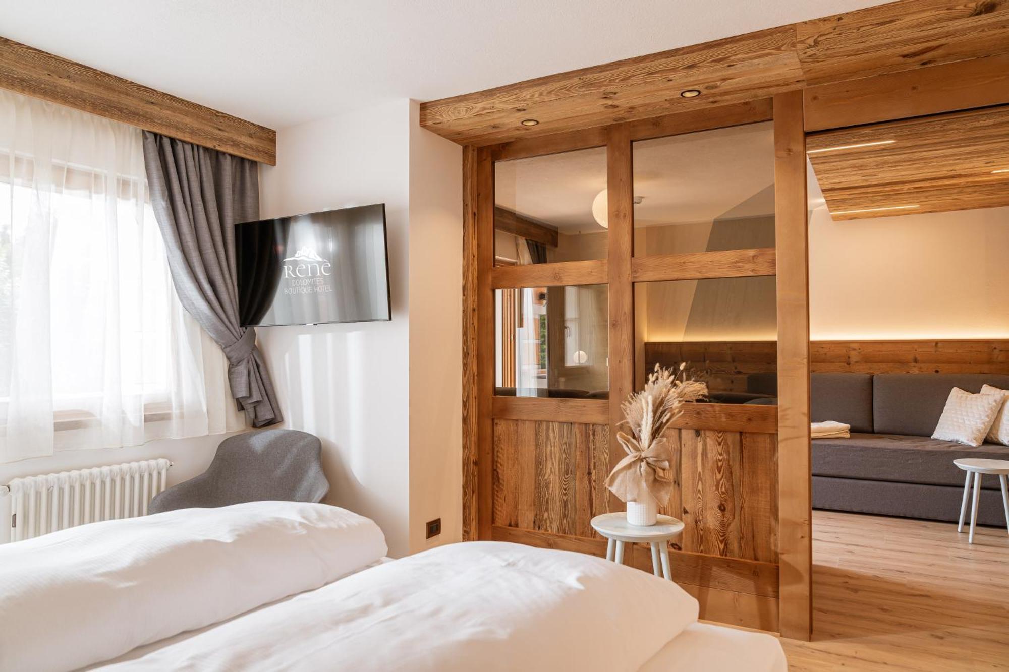 Rene Dolomites Boutique Hotel Поцца-ди-Фасса Экстерьер фото