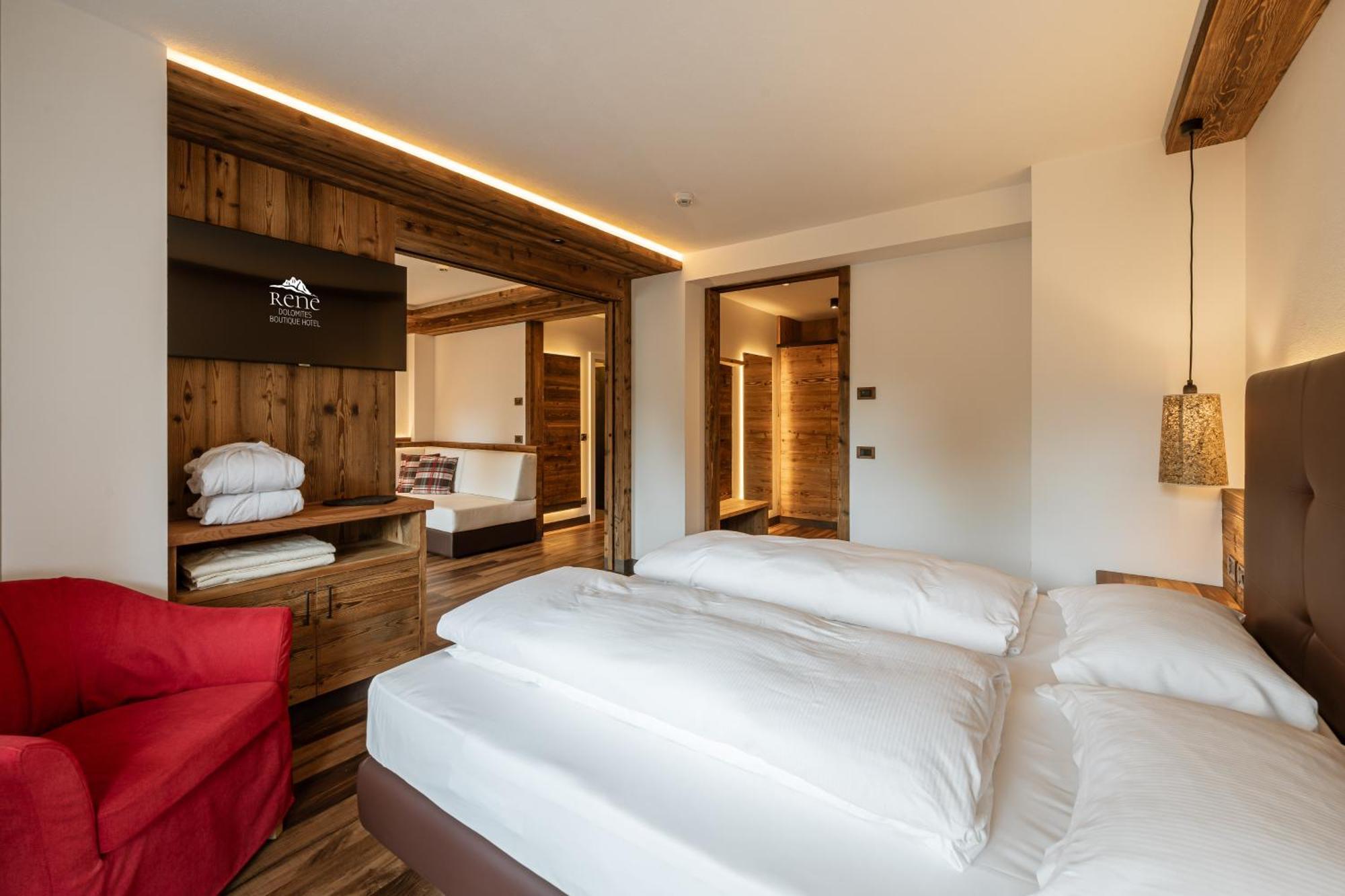 Rene Dolomites Boutique Hotel Поцца-ди-Фасса Экстерьер фото