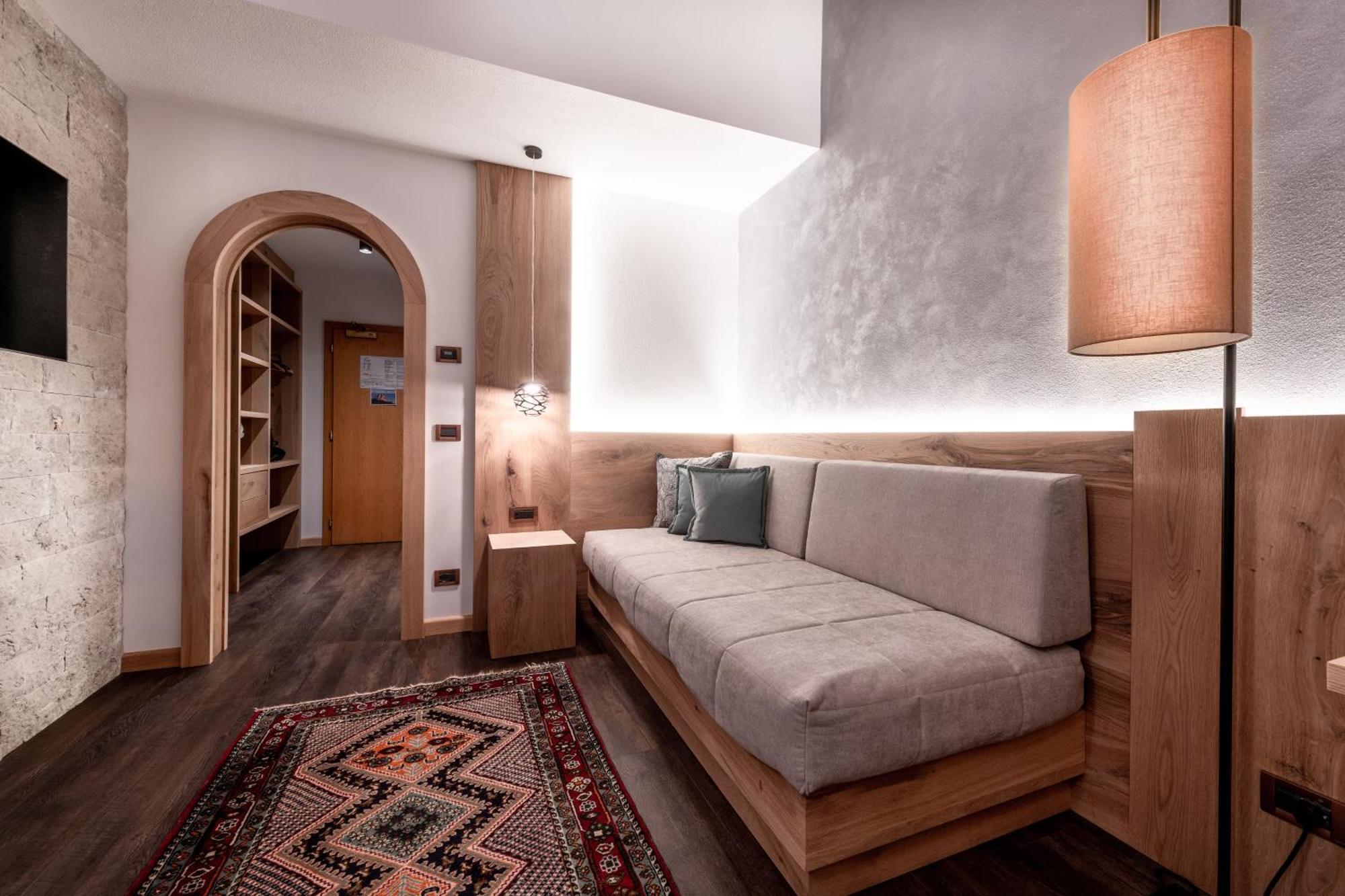 Rene Dolomites Boutique Hotel Поцца-ди-Фасса Номер фото